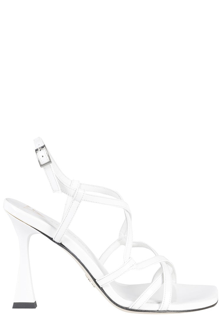 Giampaolo Viozzi Mini Viper Sandals - White