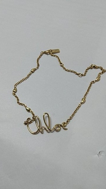 Chloé Chloé Iconic Vintage Gold Brass Necklace