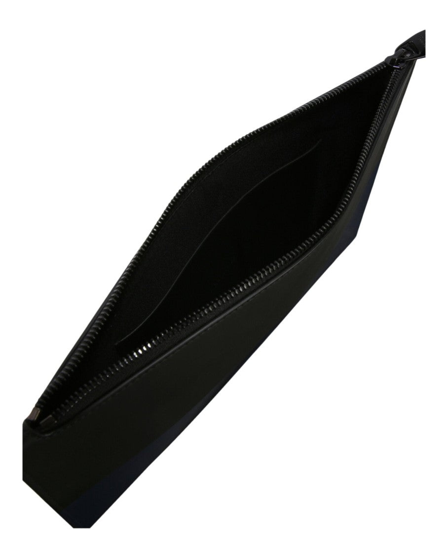 Alexander Mcqueen Logo Flat Zip Pouch