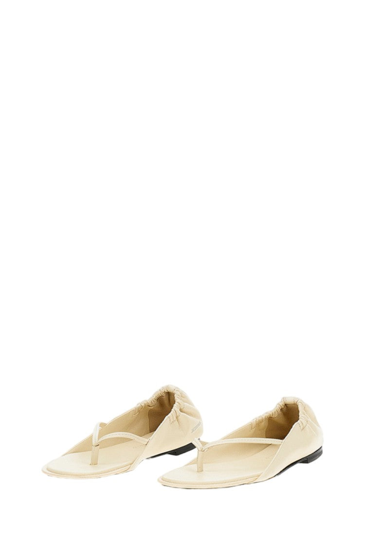 Jacquemus White Nu-Pieds Thong Sandals