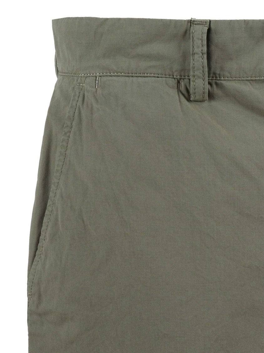 Sebago Green Sasanoa Short Cotton Shorts