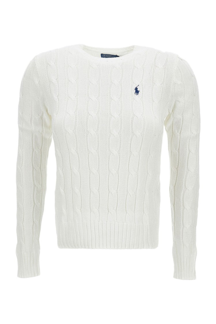 Polo Ralph Lauren Cable-Knit Cotton Crew Neck Pullover
