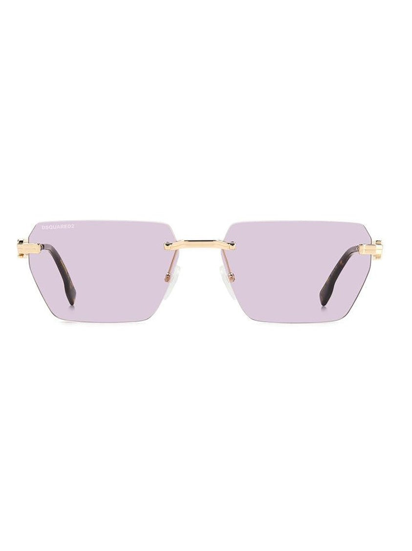 Dsquared2 D2 0102/S Hexagonal Metal Sunglasses