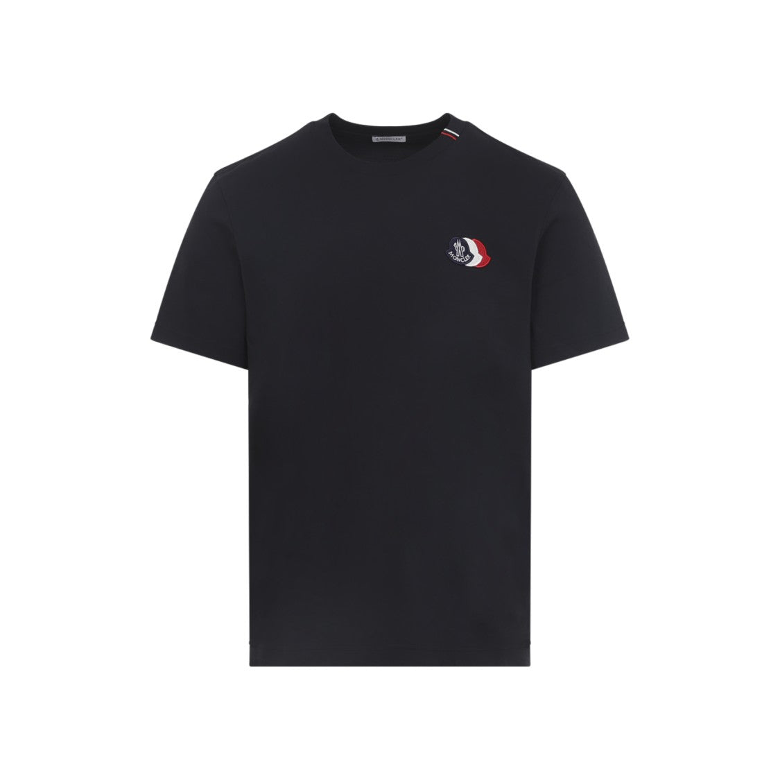 Moncler Short-Sleeved Cotton Crew Neck T-Shirt