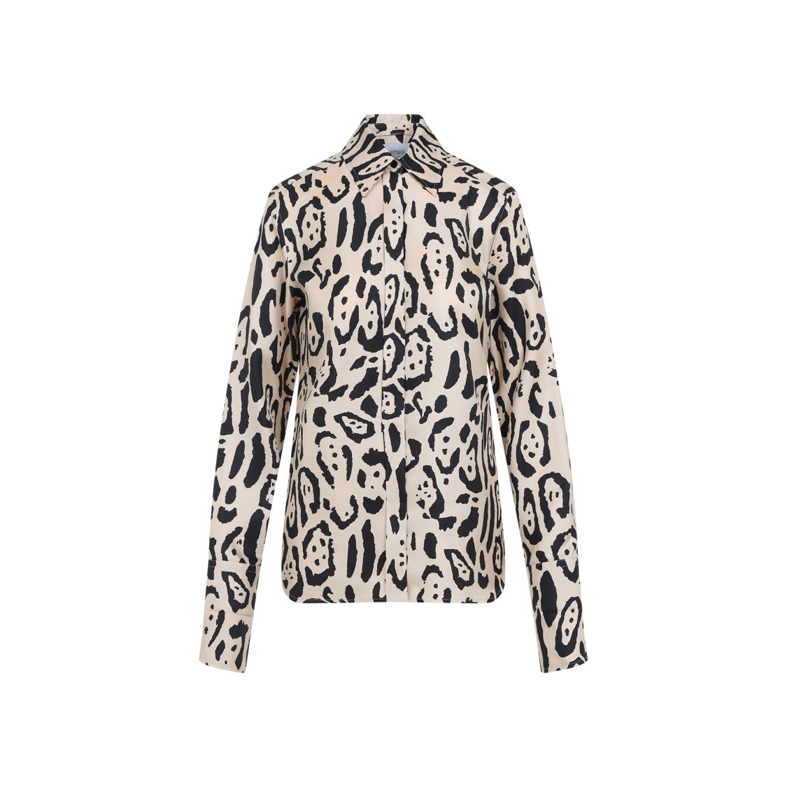 Sportmax Animal Print Silk Shirt
