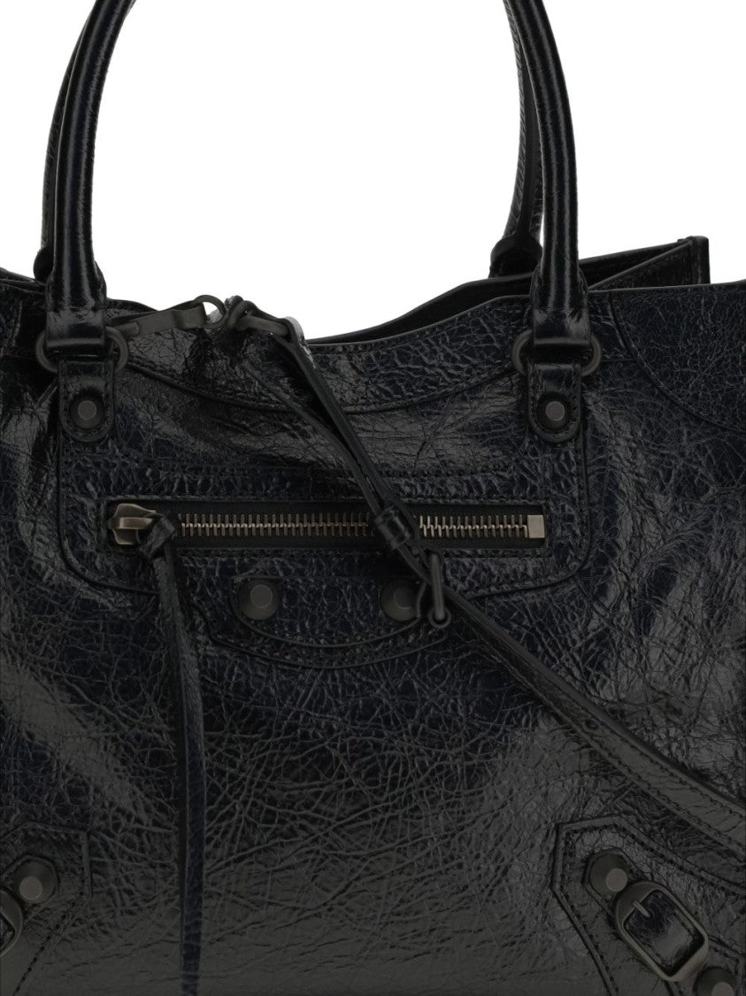 Balenciaga Le City Mini Arena Lambskin Tote Bag