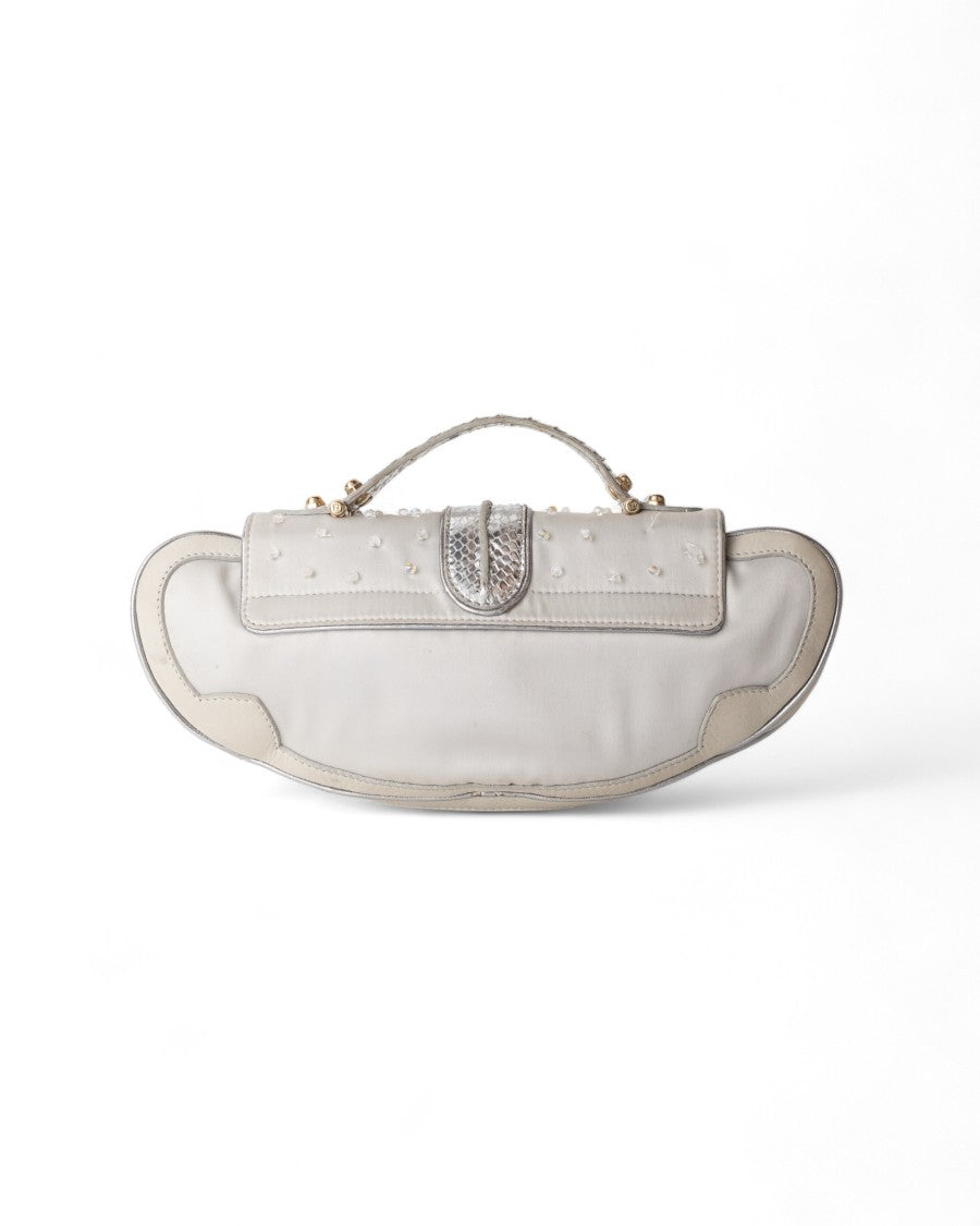 Fendi Vanity Mirror With Ice-Colored Satin