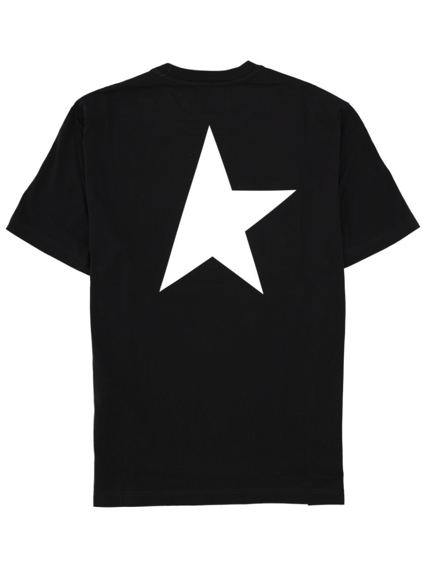 Golden Goose Star Graphic Cotton Crewneck T-Shirt