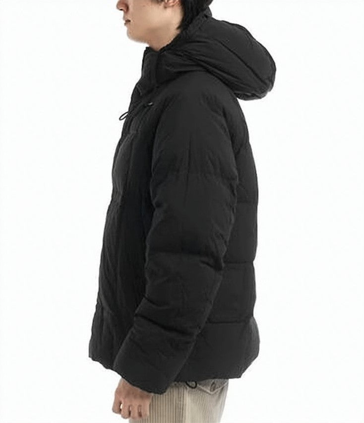 Ten C Quilted Padded Jacket With High Collar