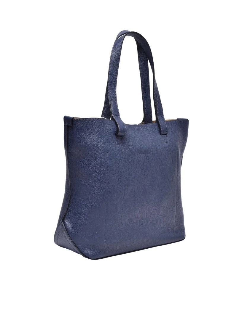 Danilel&Bob Smooth Leather Suede Lined Tote Bag