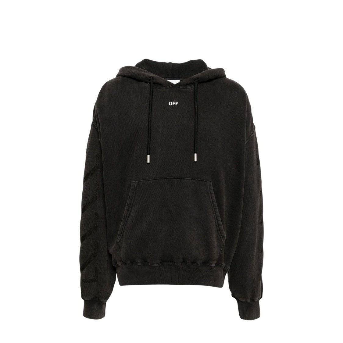 Off-White St. Matthew Over Cotton Hoodie Sweatshirt