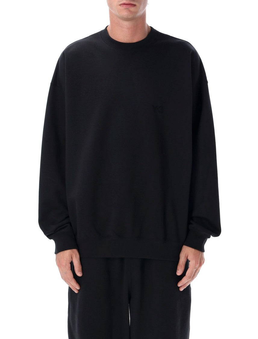 Y-3 Basic Logo Crewneck Sweatshirt