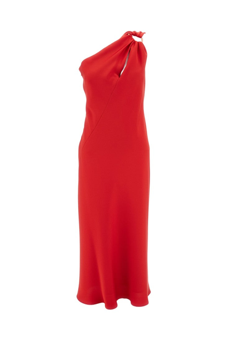 Max Mara Fluid One-Shoulder Maxi Dress