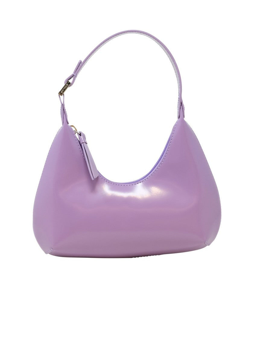 By Far Baby Amber Purple Haze Patent Leather Handbag