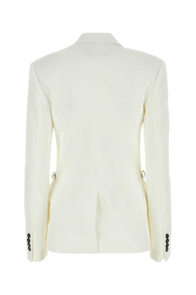 J. W. Anderson White Stretch Polyester Blend Blazer