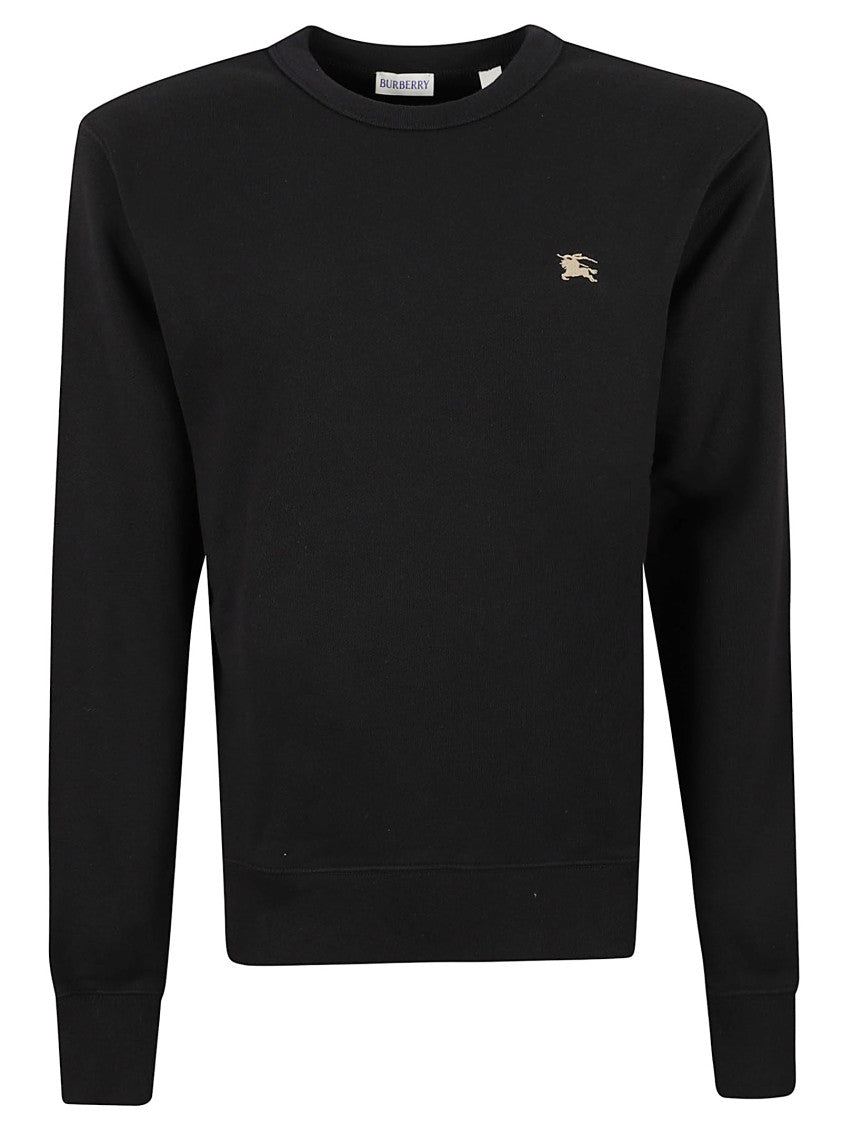 Burberry Black Cotton Sweatshirt