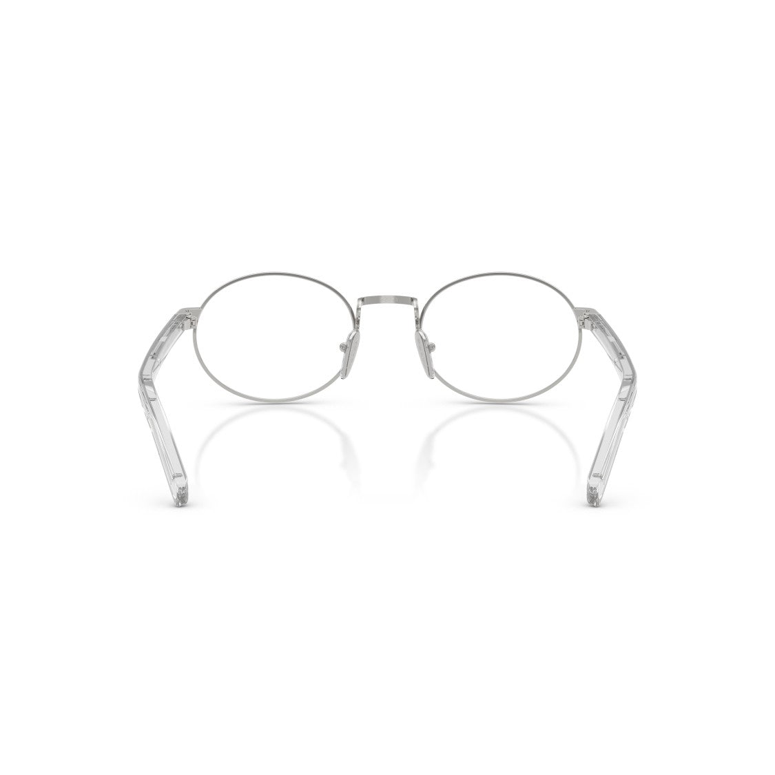 Prada 0Pr B55v Round Metal Frame Eyeglasses