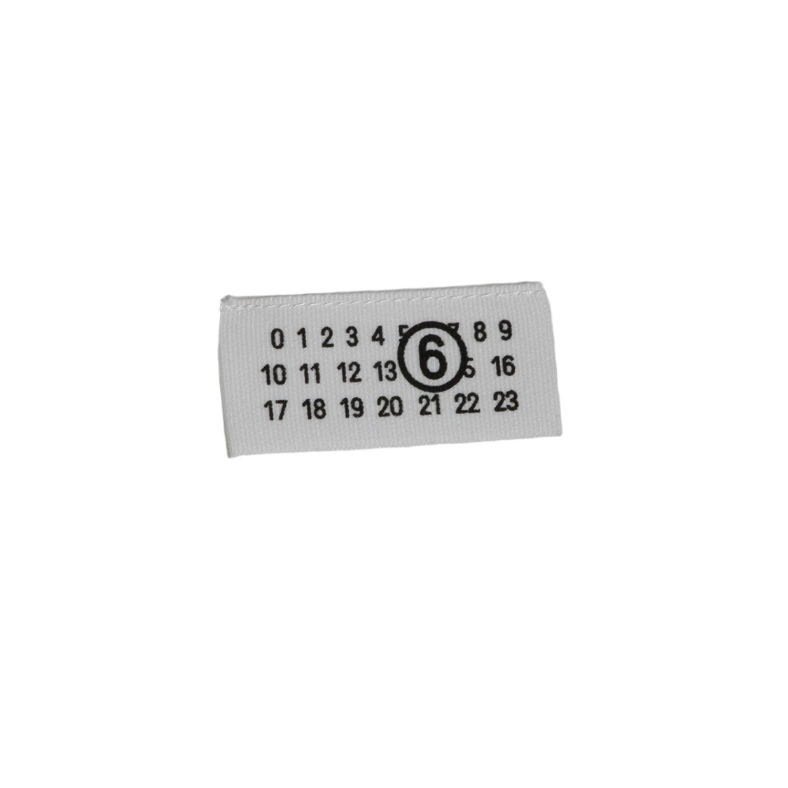 Mm6 By Maison Margiela Plain White T-Shirt With Subtle Patch Detail