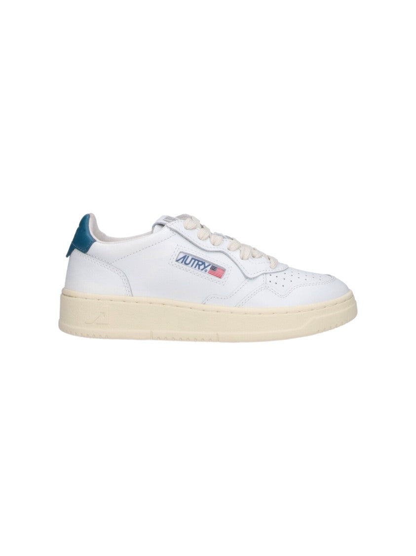 Autry Low-Top White Leather Sneakers