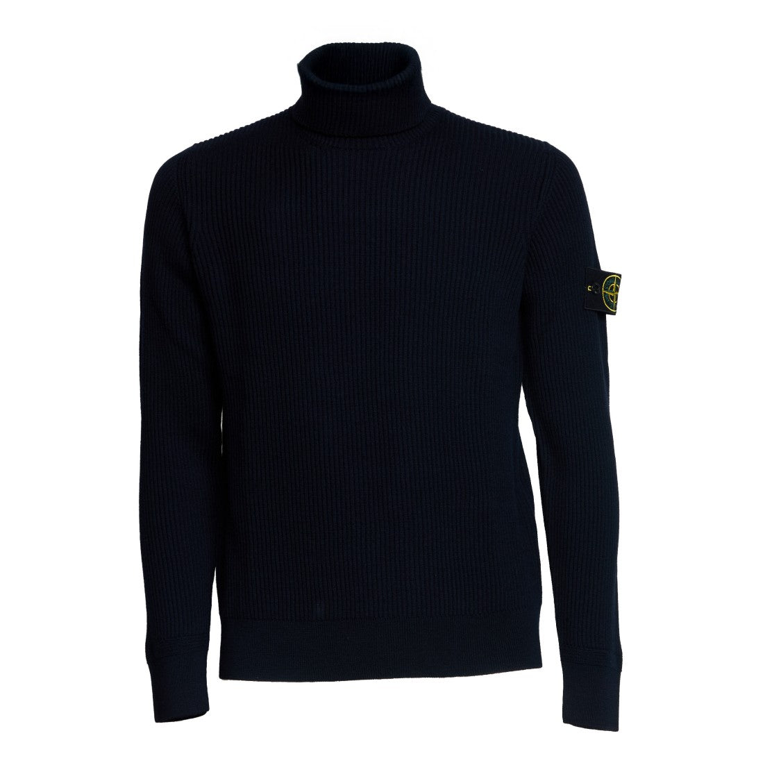 Stone Island Rws Wool Full Rib Turtleneck