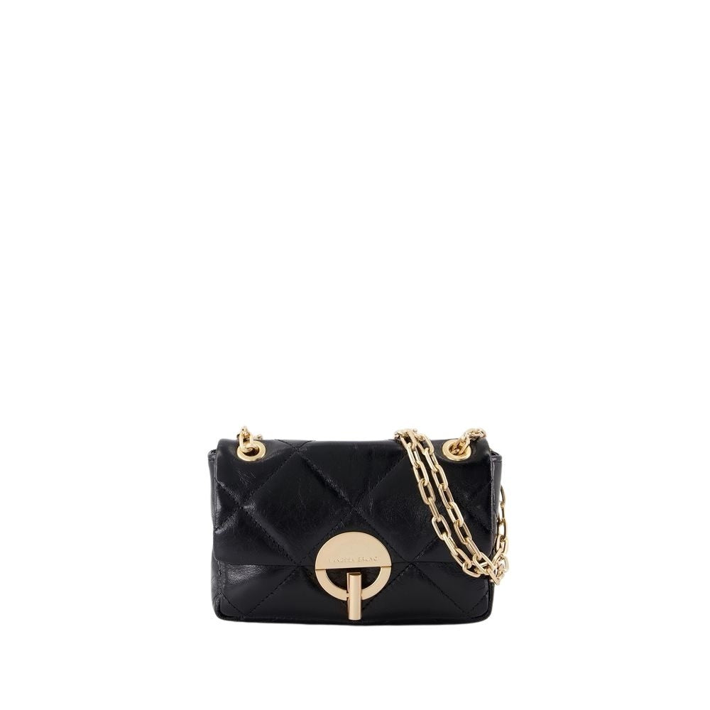 Vanessa Bruno Nano Moon Bag- Vanessa Bruno - Leather - Black