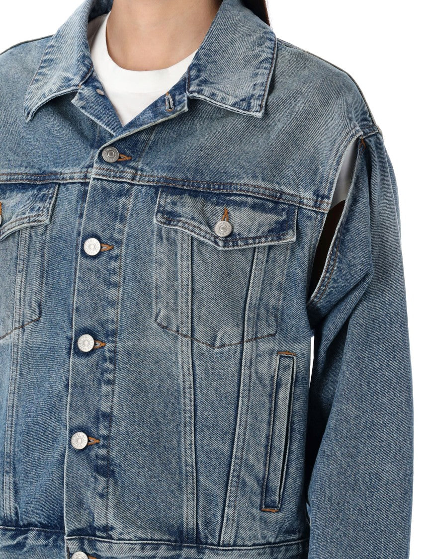 Mm6 By Maison Margiela Oversized Denim Jacket