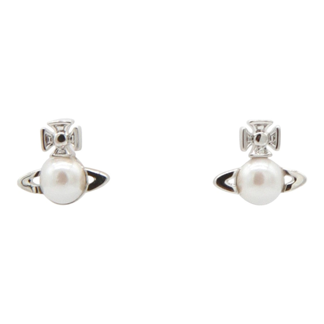 Vivienne Westwood Clip-On Earrings With Central Pearl