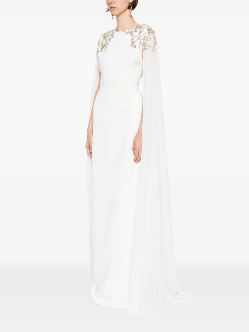 Saiid Kobeisy Embellished Crepe Kaftan