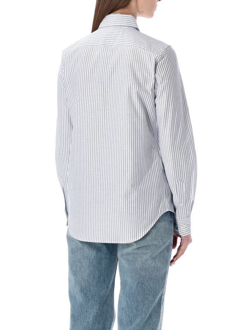 Polo Ralph Lauren Slim-Fit Striped Oxford Shirt