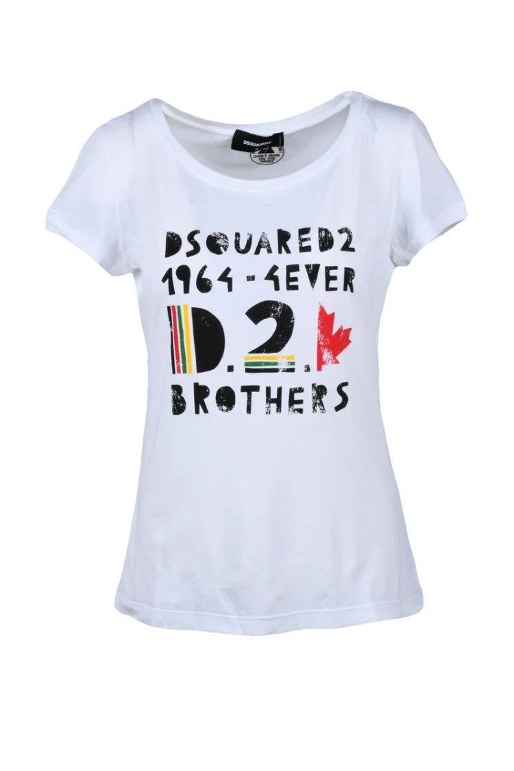 Dsquared2 Cotton T-Shirt - White