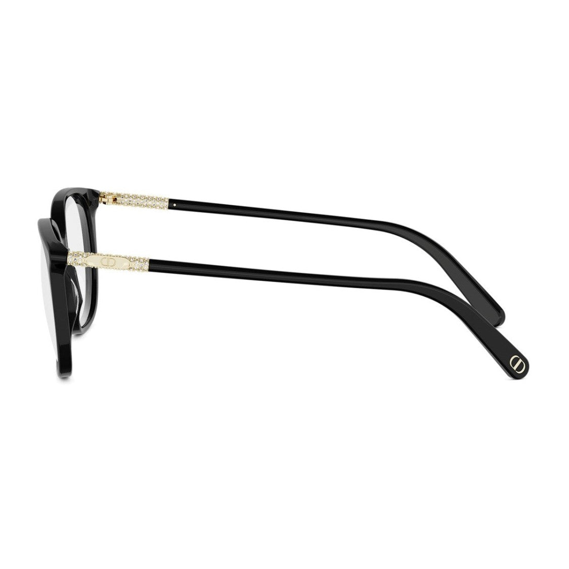 Dior Black Mini Cd Acetate Eyeglasses