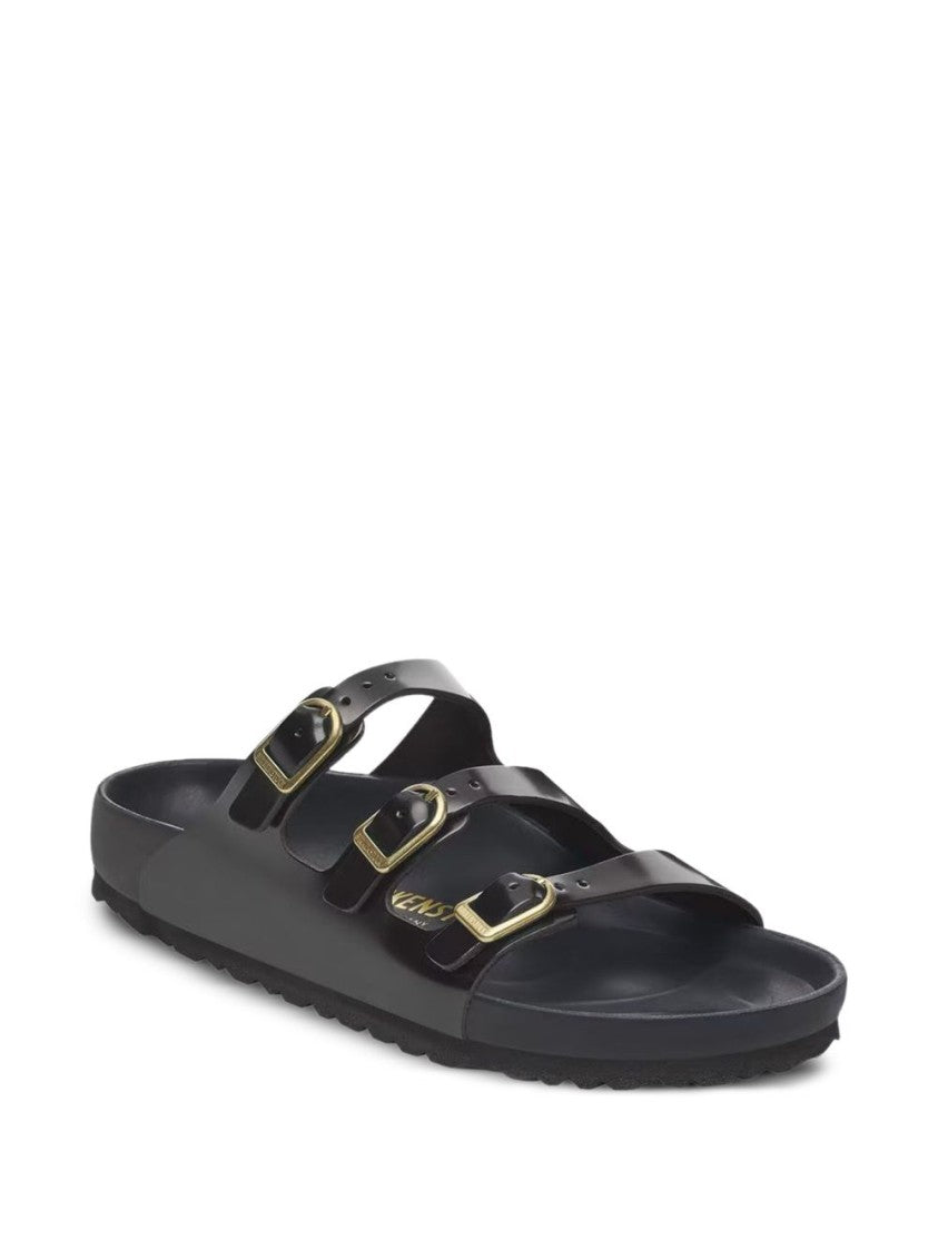 Birkenstock Contemporary Black Sandals With Adjustable Straps