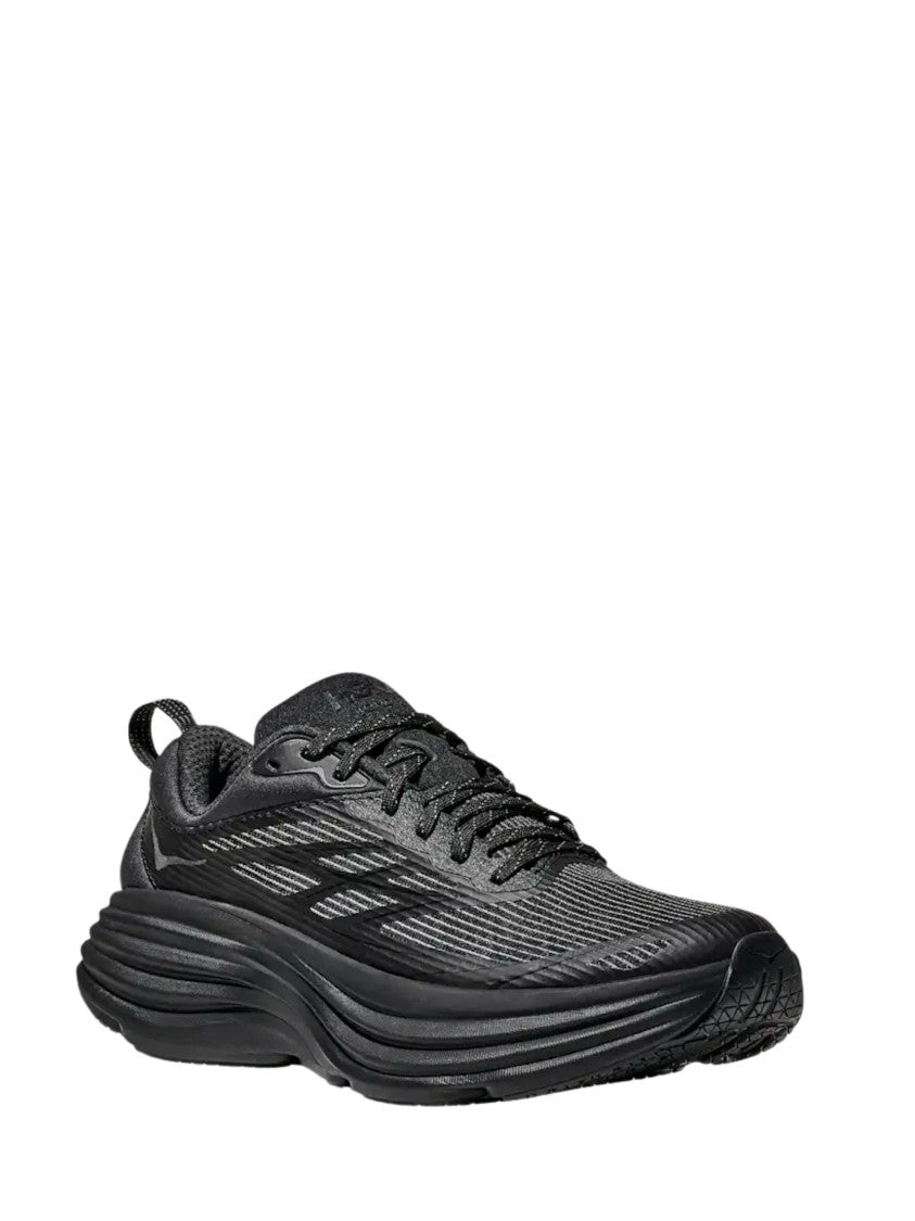 Hoka Caged Black Cushioned Midsole Sneakers