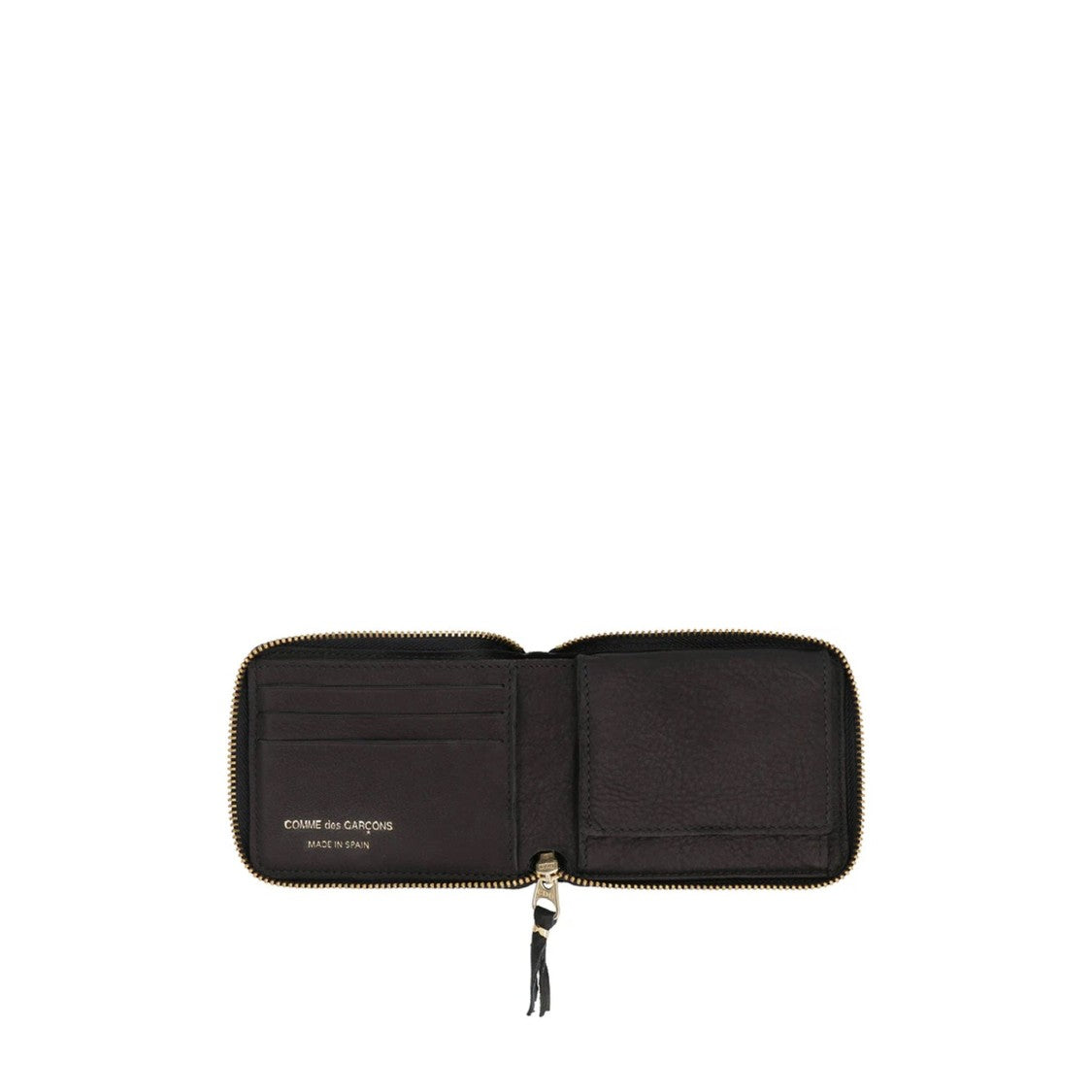 Comme Des Garçons Black Leather Wallet