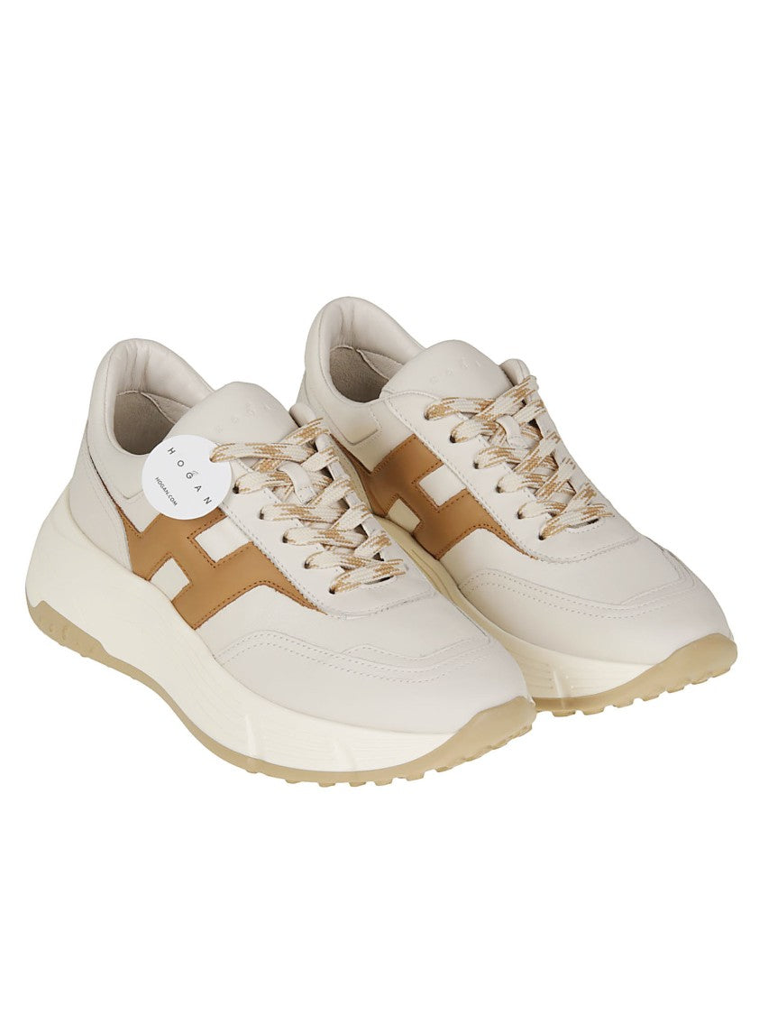 Hogan H669 Chunky Sole Calf Leather Sneakers
