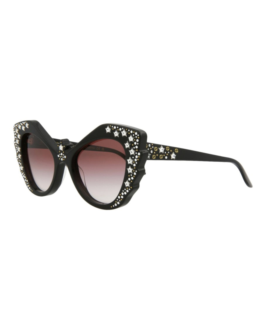 Gucci Cat Eye-Frame Acetate Sunglasses
