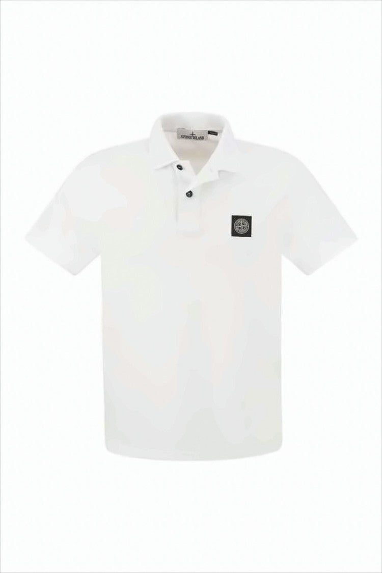 Stone Island Short-Sleeve Polo Shirt