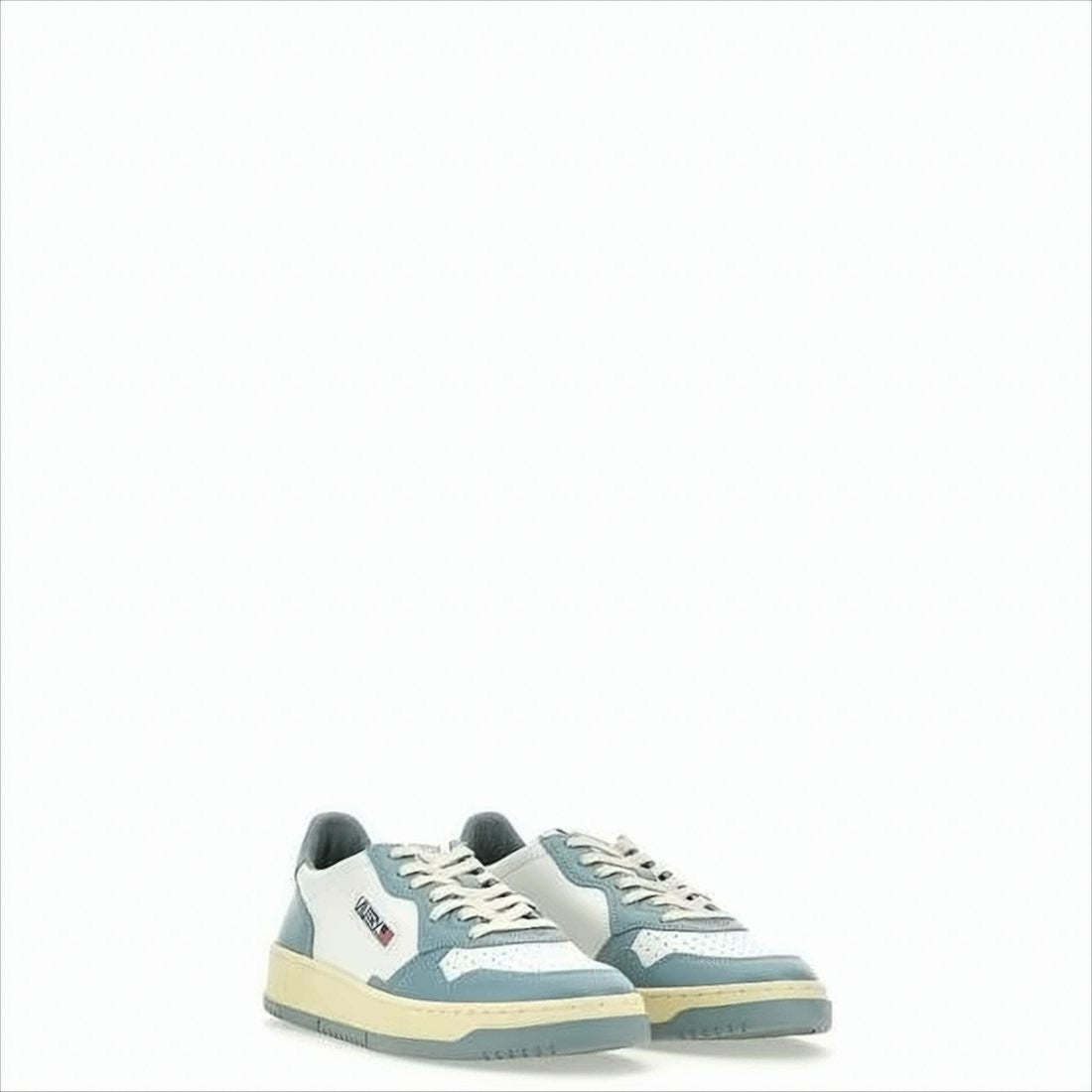 Autry Autry Low-Top Sneakers With Smooth Leather Panels And Perforated Detailing