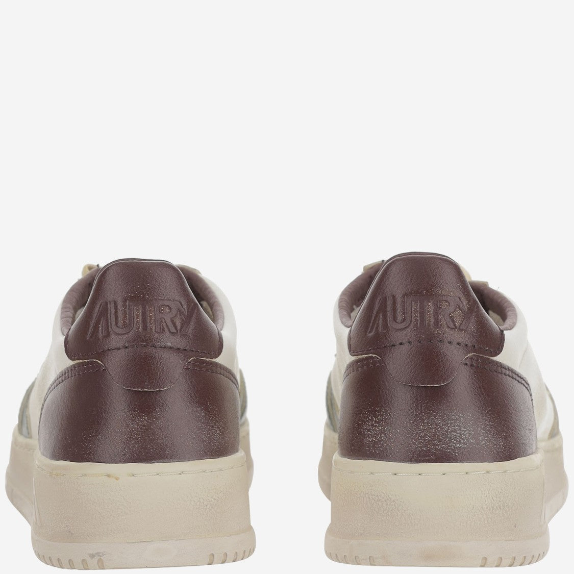 Autry Colorblock Leather Low-Top Sneakers With Logo Detailing