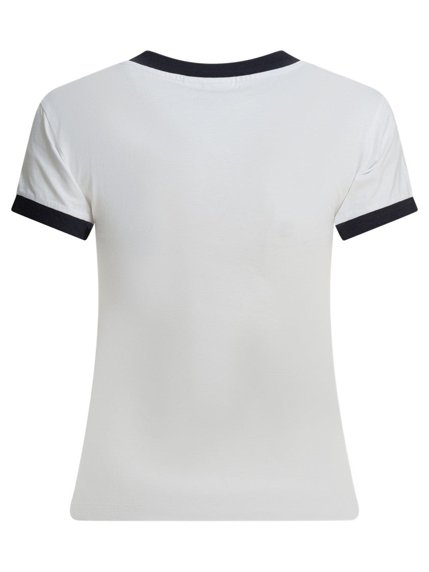 Ganni "Kitty" Cotton T-Shirt