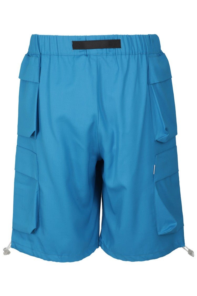 Bonsai Sky-Blue Cargo Fit Pants