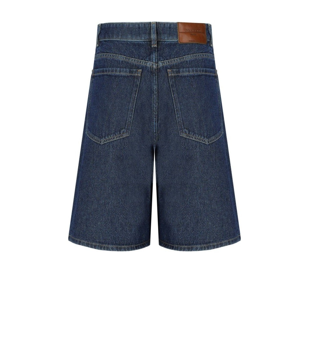 Max Mara Donnola Blue Bermuda Shorts
