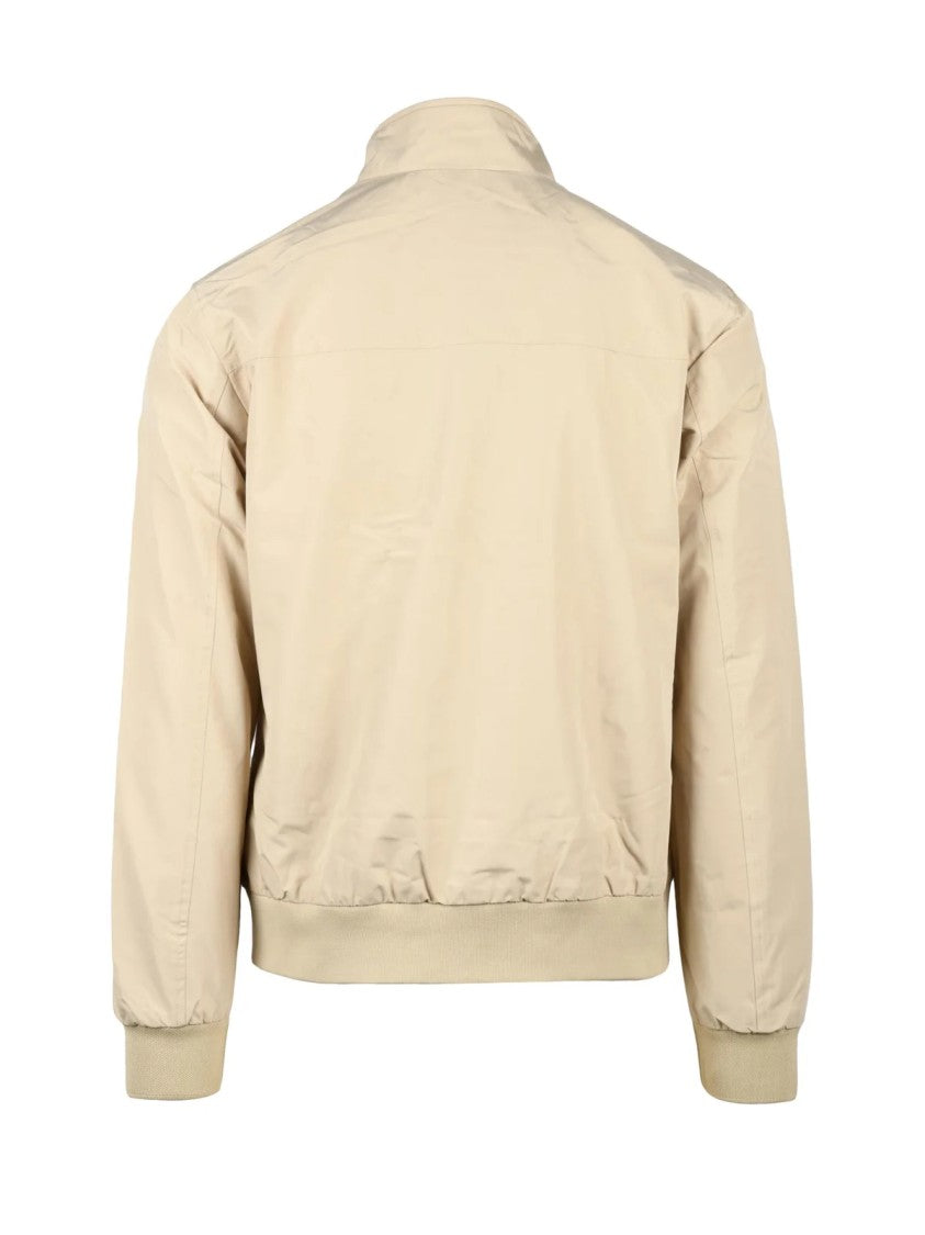 Conte Of Florence Beige Polyester Nylon Jacket