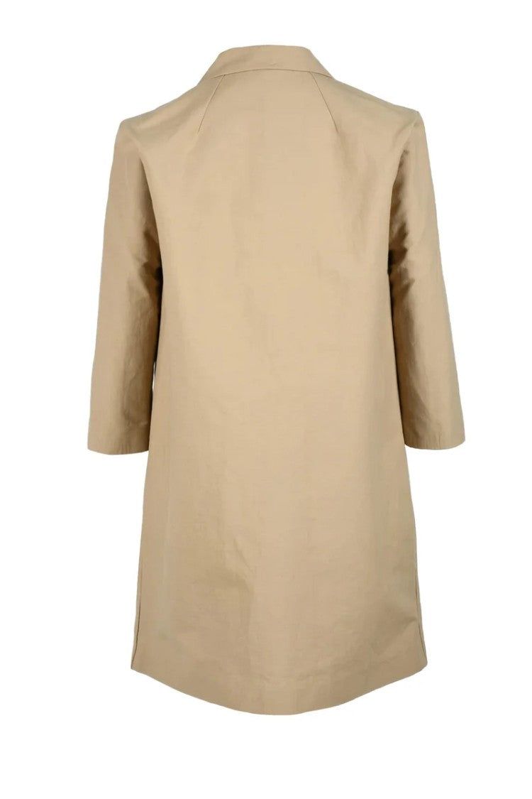 Bottega Martinese Tailored Beige Short Coat