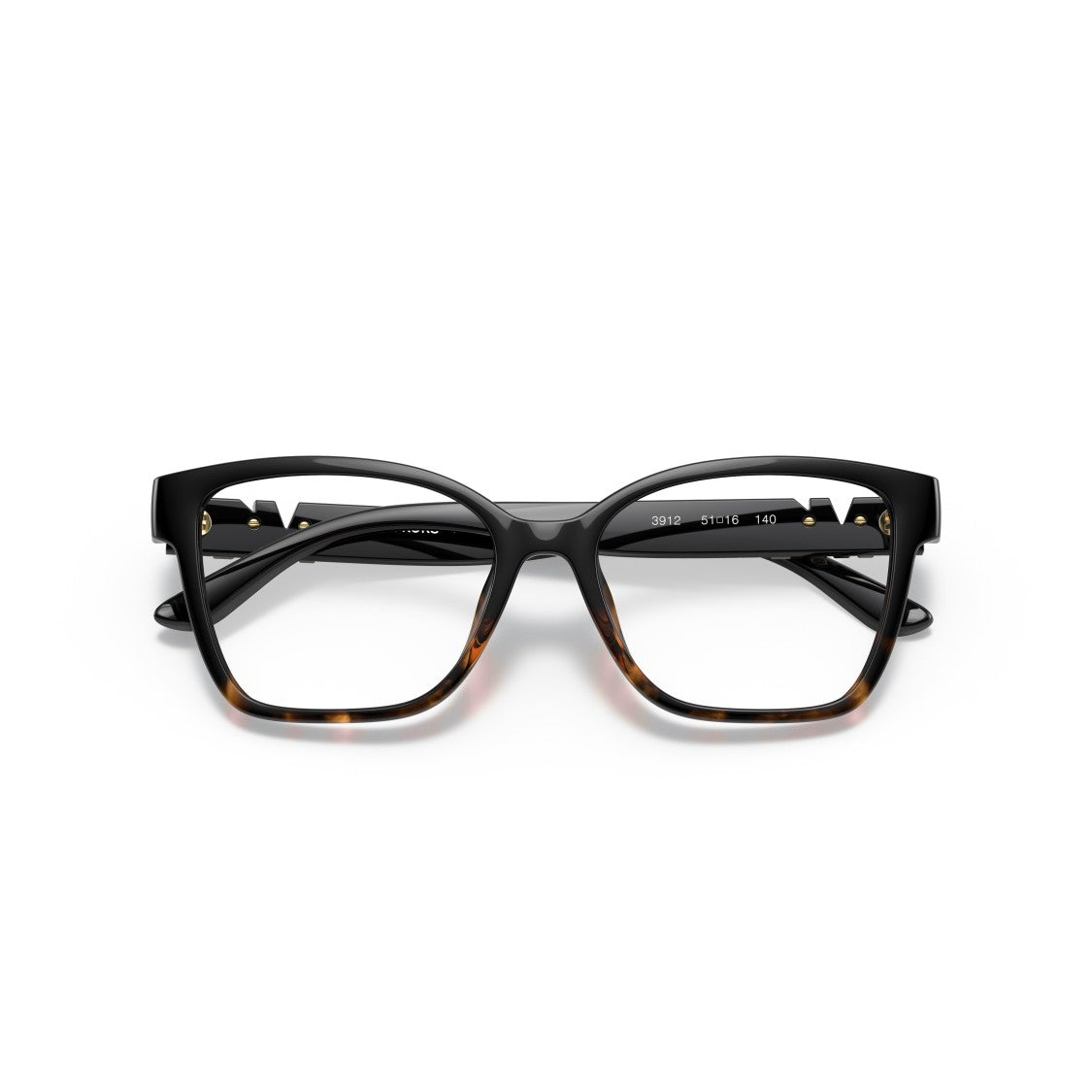 Michael Kors 0Mk4094u Bold Square Frame Eyeglasses With Tortoiseshell Detail