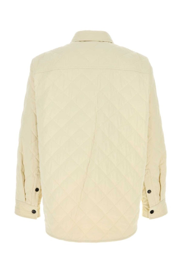 Bottega Veneta Ivory Tech Cotton Jacket