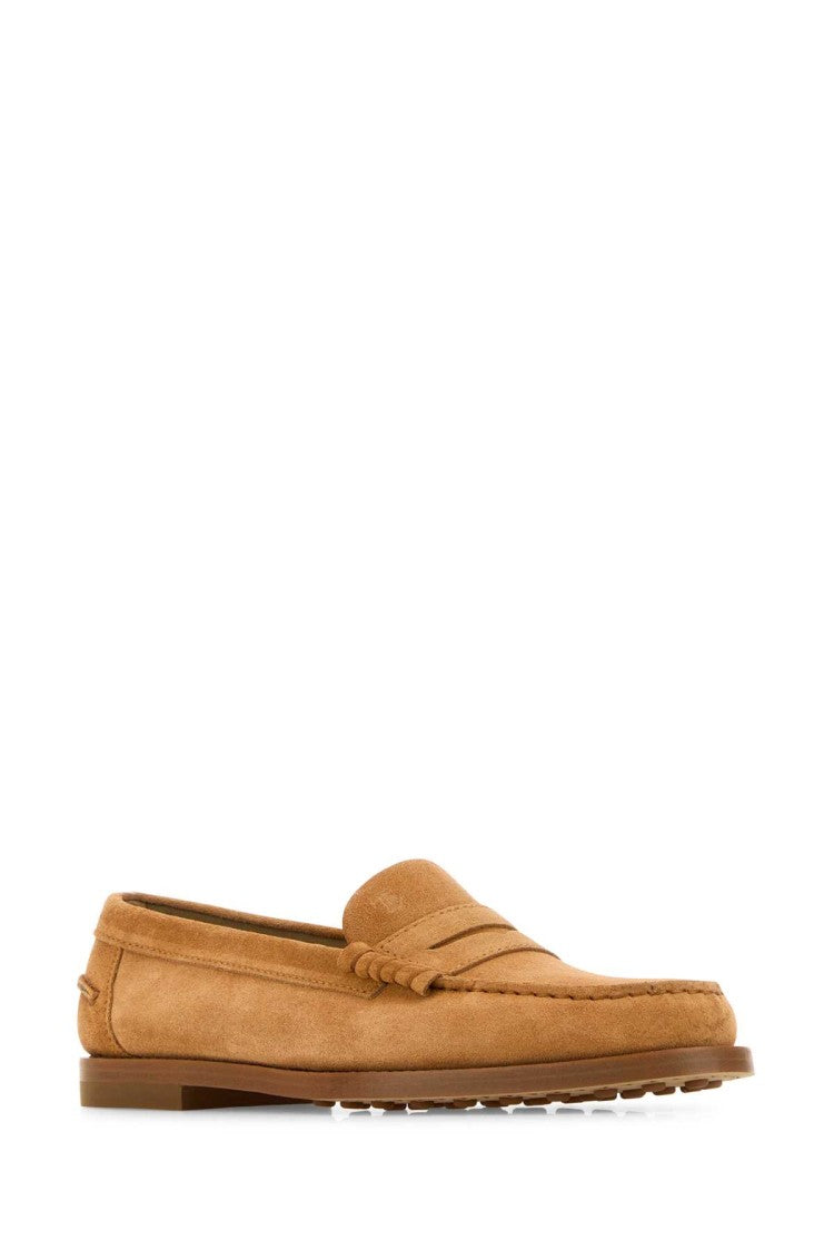 Tod's Camel Suede Loafers