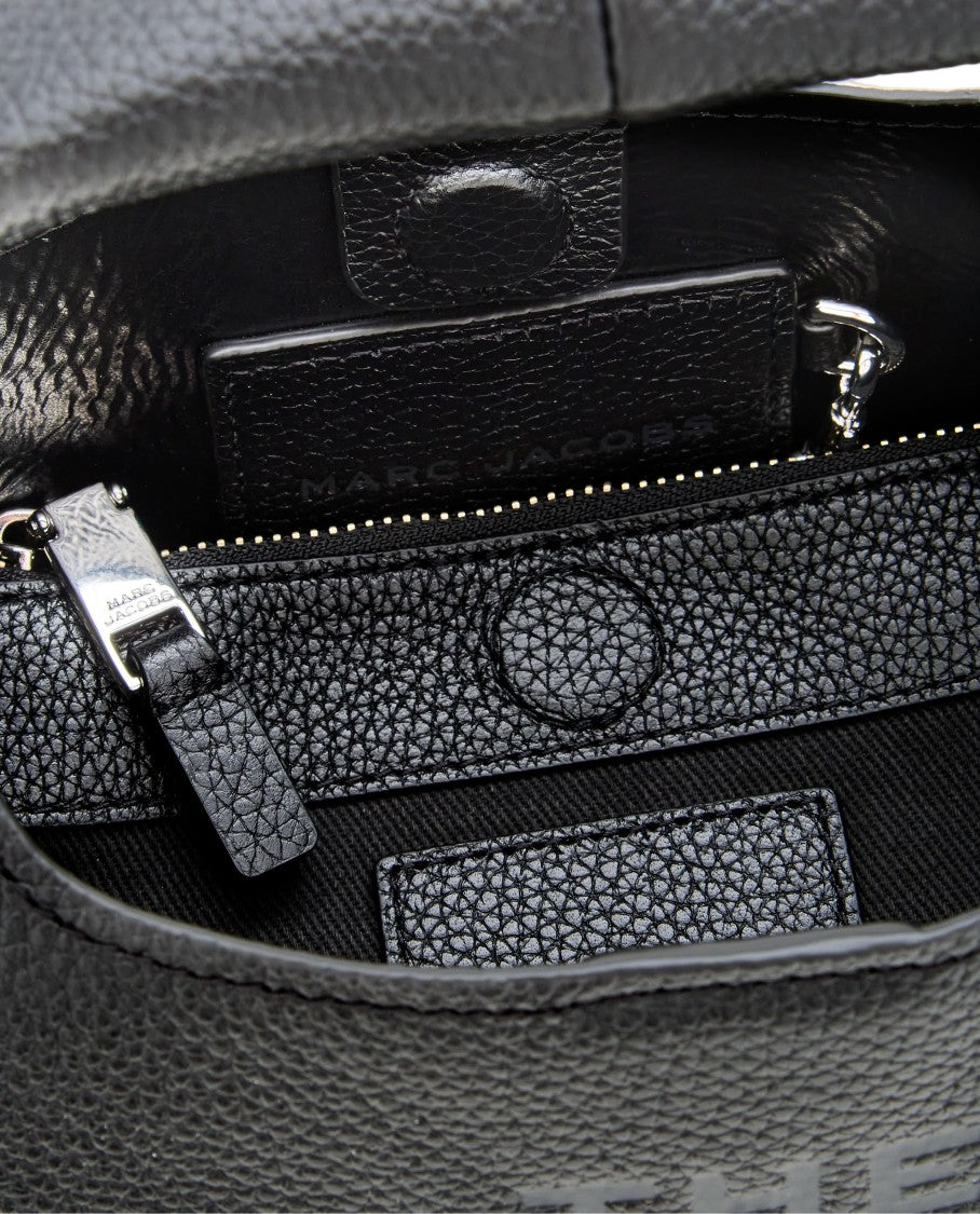 Marc Jacobs Mini Sack Grained Leather Handbag With Internal Pouch
