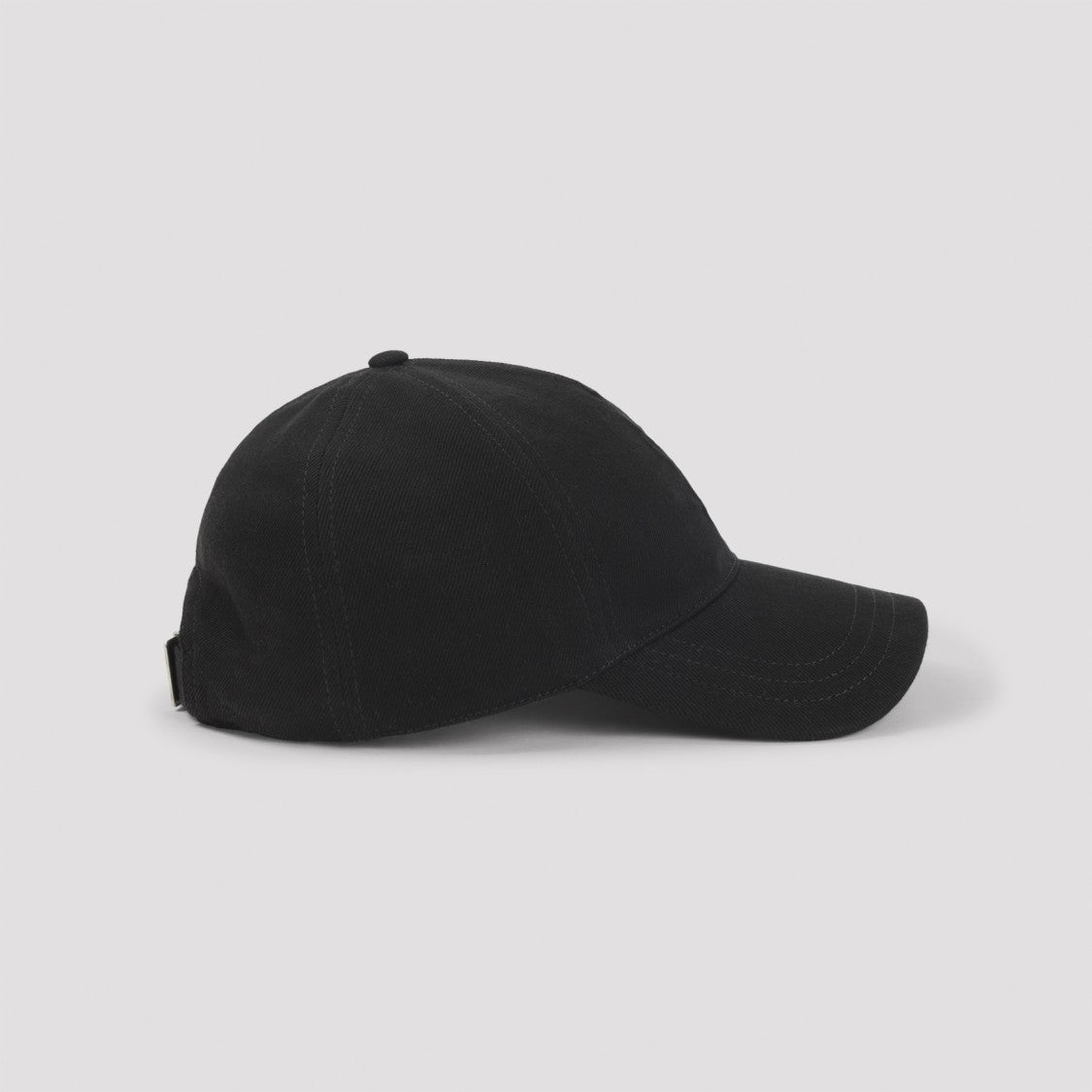 Saint Laurent Structured Black Baseball Cap