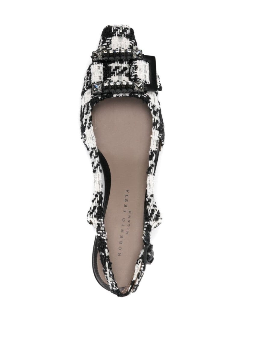 Roberto Festa Pointed Square Toe Slingback